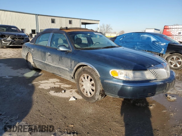 2001 Lincoln Continental z VIN 1LNHM97V81Y730413, wystawiony jako Copart lot #46243515 z przebiegiem 213 283 mil mil oraz Czysty tytuł • Clean title. Historia ofert i sprzedaży dostępna na DreamBid. Obrazek 4.