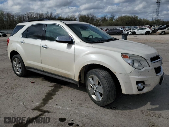 2014 Chevrolet Equinox LT with VIN 1GNALCEK7EZ109055, listed as a Copart auction lot 51068725 with 128,794 mi miles and Salvage Title. Bid and sale history available at carsss.com. Image 4.