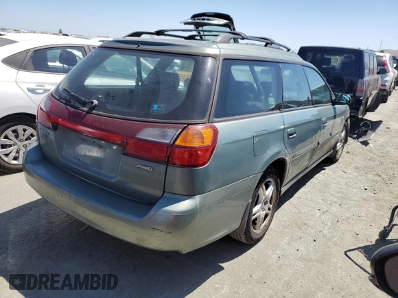 2004 Subaru Legacy L with VIN 4S3BH625147306022, listed as a Copart auction lot 61554914 with 154,173 mi miles and Salvage title. Bid and sale history available at DreamBid. Image 3.