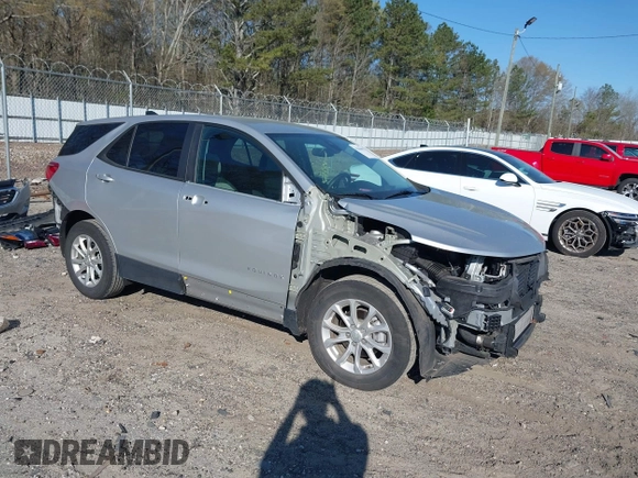 2021 Chevrolet Equinox LS with VIN 3GNAXHEV5MS178933, listed as a IAAI auction lot 41866695 with 50,000 mi miles and . Bid and sale history available at DreamBid. Image 1.