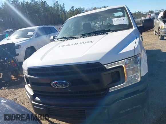 2018 Ford F-150 XL with VIN 1FTMF1C59JKF99158, listed as a IAAI auction lot 41356147 with 200,694 mi miles. Bid and sale history available at carsss.com. Image 12.