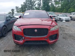 2018 Jaguar F-Pace 30t Premium with VIN SADCJ2GX8JA329196, listed as a IAAI auction lot 42202482 with 80,132 mi miles and . Bid and sale history available at DreamBid. Image 13.
