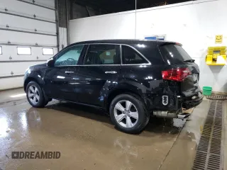 2013 Acura MDX Tech Pkg with VIN 2HNYD2H3XDH521532, listed as a Copart auction lot 50227025 with 147,227 mi miles and Salvage Title. Bid and sale history available at carsss.com. Image 2.