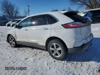 2024 Ford Edge SEL with VIN 2FMPK4J98RBB22156, listed as a Copart auction lot 45891155 with 3,837 mi miles and Salvage Title. Bid and sale history available at carsss.com. Image 2.