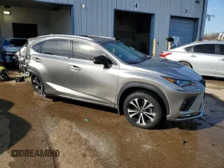 2018 Lexus NX with VIN JTJBARBZ8J2175024, listed as a Copart auction lot 44782455 with 33,316 mi miles and Salvage Title. Bid and sale history available at carsss.com. Image 4.