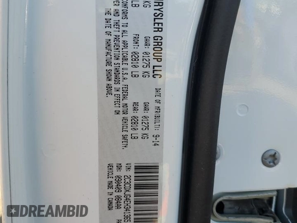 2014 Dodge Charger SXT Plus with VIN 2C3CDXJG4EH341365, listed as a Copart auction lot 41708555 with 21,581 mi miles and Salvage Title. Bid and sale history available at carsss.com. Image 12.