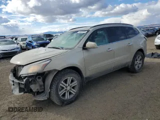 2015 Chevrolet Traverse LT with VIN 1GNKVHKD2FJ151232, listed as a Copart auction lot 48459895 with 141,604 mi miles and Salvage title. Bid and sale history available at DreamBid. Image 1.