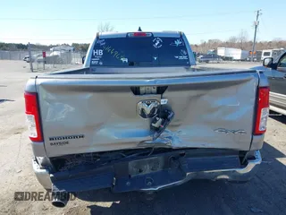 2020 Ram 1500 Big Horn with VIN 1C6SRFBTXLN165027, listed as a IAAI auction lot 41669655 with 62,341 mi miles. Bid and sale history available at carsss.com. Image 6.