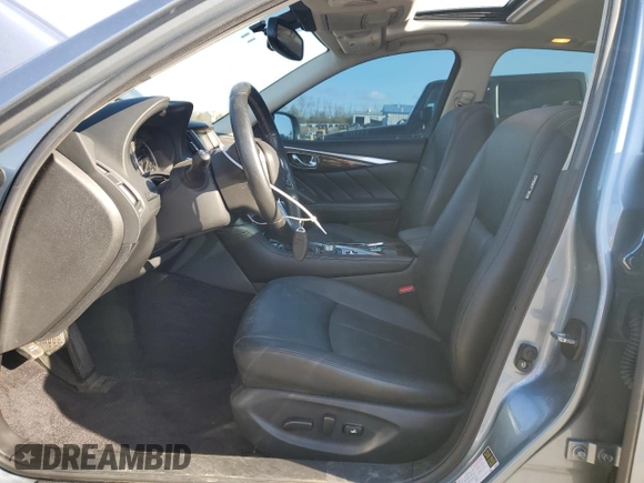 2019 Infiniti Q50 Luxe z VIN JN1EV7AR4KM554346, wystawiony jako Copart lot #53628745 z przebiegiem 57 795 mil mil oraz Szkoda całkowita • Salvage title. Historia ofert i sprzedaży dostępna na DreamBid. Obrazek 7.