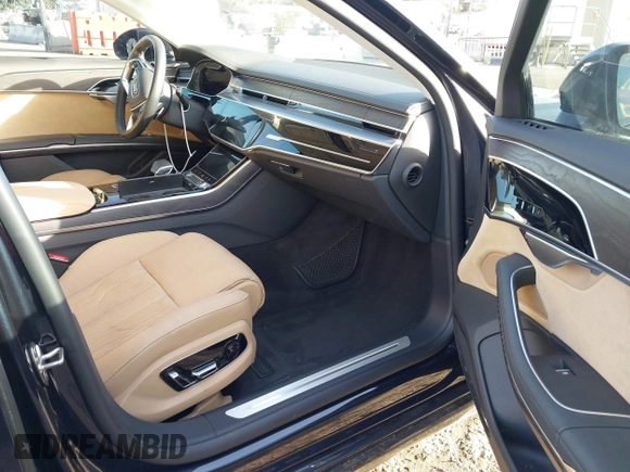 2021 Audi A8 with VIN WAU8DAF82MN024168, listed as a IAAI auction lot 41135584 with 15,946 mi miles. Bid and sale history available at carsss.com. Image 5.