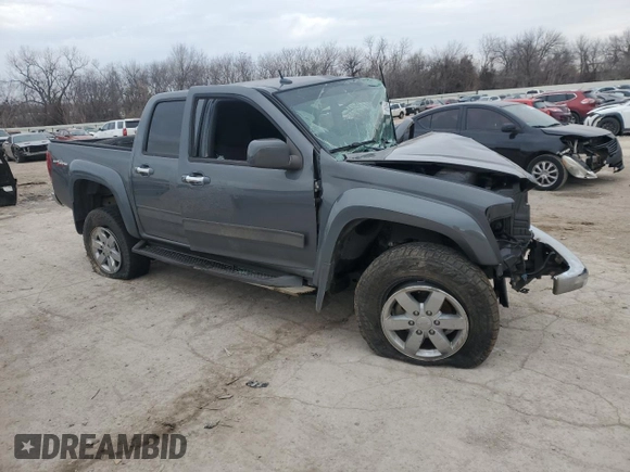 2012 GMC Canyon SLE1 with VIN 1GTH6MFE8C8134613, listed as a Copart auction lot 45492875 with Not Provided miles and Salvage Title. Bid and sale history available at carsss.com. Image 4.