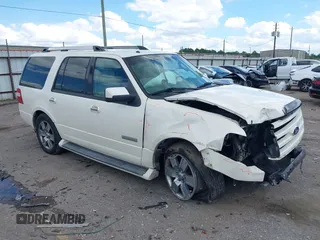 2007 Ford Expedition Limited z VIN 1FMFU19597LA38107, wystawiony jako IAAI lot #42218431 z przebiegiem 180 701 mil mil oraz . Historia ofert i sprzedaży dostępna na DreamBid. Obrazek 1.