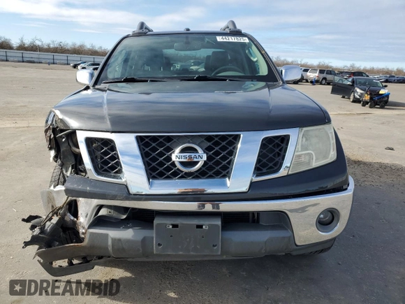 2011 Nissan Frontier SV with VIN 1N6AD0FR7BC443405, listed as a Copart auction lot 44217825 with 116,917 mi miles and Salvage title. Bid and sale history available at DreamBid. Image 5.