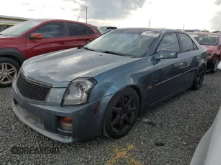 2005 Cadillac CTS-V with VIN 1G6DN56S450184362, listed as a Copart auction lot 73889694 with 0 mi miles and Salvage Title. Bid and sale history available at carsss.com. Image 1.
