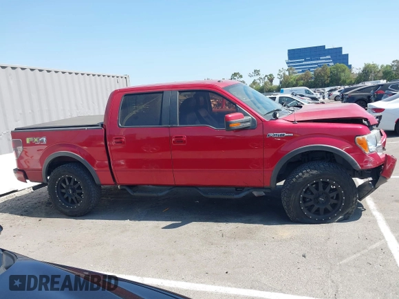 2010 Ford F-150 XL with VIN 1FTFW1EV9AFB22034, listed as a IAAI auction lot 42594401 with 162,835 mi miles and . Bid and sale history available at DreamBid. Image 14.