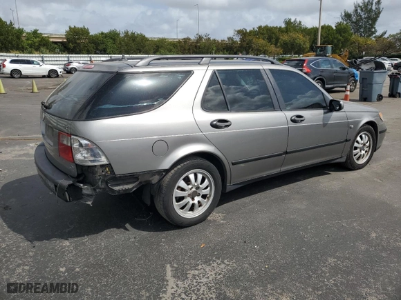 2004 Saab 9-5 Linear Sport with VIN YS3EB59E143511953, listed as a Copart auction lot 47615425 with 178,641 mi miles and Salvage Title. Bid and sale history available at carsss.com. Image 3.