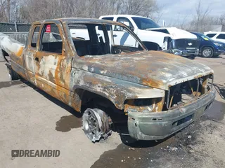 2002 Dodge Ram 2500 with VIN 3B7KF23Z82M265794, listed as a IAAI auction lot 41839111 with 1 mi miles. Bid and sale history available at carsss.com. Image 1.