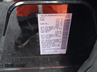 2024 Nissan Pathfinder SV с VIN 5N1DR3BC6RC204986, выставлен на аукционе IAAI как лот 42193394 с пробегом 33 258 миль миль и . История ставок и продаж доступна на DreamBid. Изображение 9.