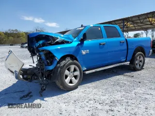 2022 Ram 1500 Tradesman z VIN 3C6RR6KGXNG210724, wystawiony jako Copart lot #50261745 z przebiegiem Nie podano mil oraz Szkoda całkowita • Salvage title. Historia ofert i sprzedaży dostępna na DreamBid. Obrazek 1.
