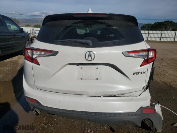 2021 Acura RDX w/Technology Package with VIN 5J8TC1H5XML001477, listed as a Copart auction lot 87635355 with 41,370 mi miles and Salvage Title. Bid and sale history available at carsss.com. Image 6.