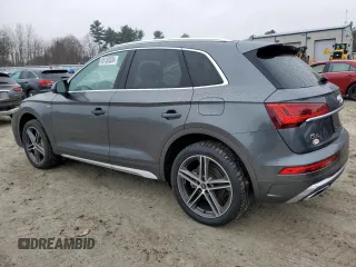 2021 Audi Q5 Premium Plus with VIN WA1E2AFY2M2125640, listed as a Copart auction lot 85183034 with 64,290 mi miles and Salvage Title. Bid and sale history available at carsss.com. Image 2.