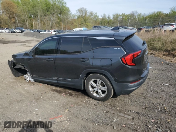 2018 GMC Terrain SLE with VIN 3GKALMEV9JL179204, listed as a Copart auction lot 52967215 with 177,963 mi miles and Salvage Title. Bid and sale history available at carsss.com. Image 2.
