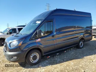 2022 Ford Transit Cargo with VIN 1FTBW3XG1NKA33810, listed as a Copart auction lot 89281005 with 287,410 mi miles and Clean Title. Bid and sale history available at carsss.com. Image 1.