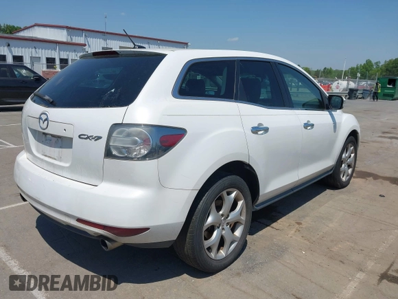 2010 Mazda CX-7 Touring with VIN JM3ER2W31A0351940, listed as a IAAI auction lot 42082089 with 202,298 mi miles. Bid and sale history available at carsss.com. Image 4.