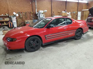 2004 Chevrolet Monte Carlo SS Supercharged with VIN 2G1WZ151X49374367, listed as a Copart auction lot 47930005 with 89,475 mi miles and Salvage Title. Bid and sale history available at carsss.com. Image 1.