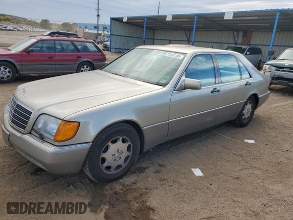 1994 Mercedes-Benz S with VIN WDBGA51E0RA172358, listed as a Copart auction lot 77541104 with 237,028 mi miles and Clean Title. Bid and sale history available at DreamBid. Image 1.