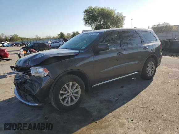 2020 Dodge Durango SXT z VIN 1C4RDHAG3LC166263, wystawiony jako Copart lot #47161325 z przebiegiem 67 595 mil mil oraz Nie do naprawy • Non repairable. Historia ofert i sprzedaży dostępna na DreamBid. Obrazek 1.