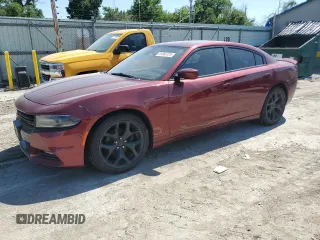 2019 Dodge Charger SXT with VIN 2C3CDXBG4KH636637, listed as a Copart auction lot 61858725 with 58,742 mi miles and Salvage title. Bid and sale history available at DreamBid. Image 1.