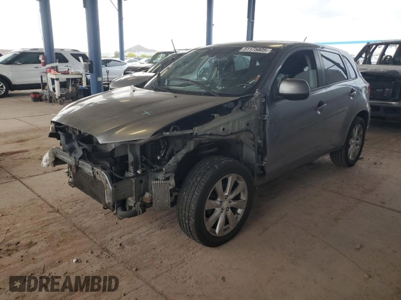 2012 Mitsubishi Outlander SE with VIN JA4AR4AU4CZ009281, listed as a Copart auction lot 51175805 with 161,276 mi miles and Salvage title. Bid and sale history available at DreamBid. Image 1.