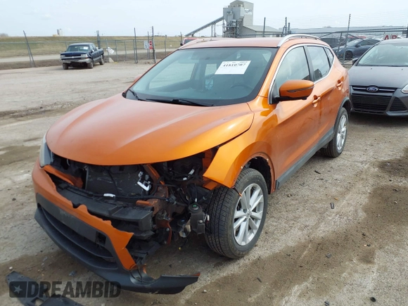 2017 Nissan Rogue Sport SL with VIN JN1BJ1CR8HW103023, listed as a IAAI auction lot 41810707 with 77,172 mi miles. Bid and sale history available at carsss.com. Image 17.