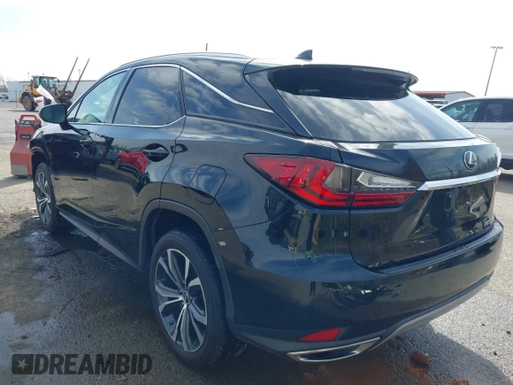 2021 Lexus RX 350 with VIN 2T2HZMAAXMC192607, listed as a IAAI auction lot 41739159 with 45,919 mi miles and . Bid and sale history available at DreamBid. Image 3.