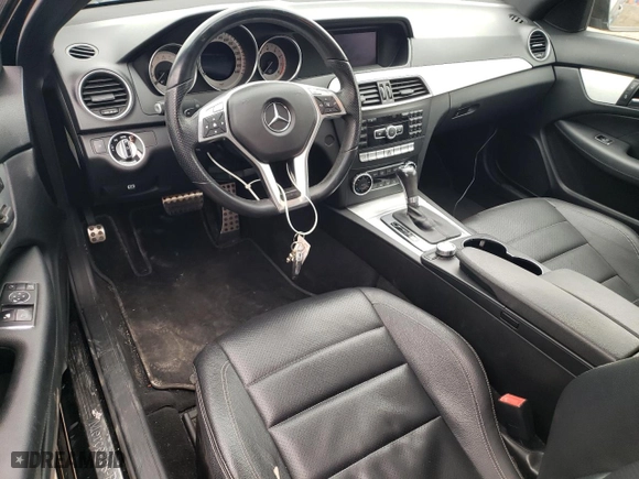 2013 Mercedes-Benz C-Class C 250 with VIN WDDGJ4HB8DG022646, listed as a Copart auction lot 44240255 with 87,758 mi miles and Salvage Title. Bid and sale history available at carsss.com. Image 8.