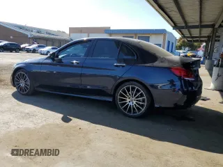 2020 Mercedes-Benz C 300 with VIN WDDWF8DB3LR530908, listed as a Copart auction lot 58015975 with 60,818 mi miles and Salvage title. Bid and sale history available at DreamBid. Image 2.