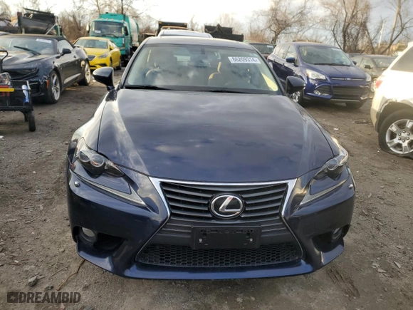 2014 Lexus IS 250 with VIN JTHCF1D21E5011739, listed as a Copart auction lot 86209314 with 85,895 mi miles and Salvage Title. Bid and sale history available at carsss.com. Image 5.