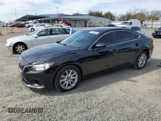 2017 Mazda Mazda6 Sport with VIN JM1GL1U57H1121292, listed as a Copart auction lot 48414605 with 110,603 mi miles and Salvage Title. Bid and sale history available at carsss.com. Image 1.