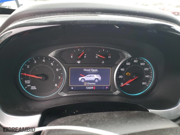 2021 Chevrolet Traverse LT Leather with VIN 1GNERHKW2MJ163235, listed as a Copart auction lot 44774865 with 72,039 mi miles and Salvage Title. Bid and sale history available at carsss.com. Image 9.
