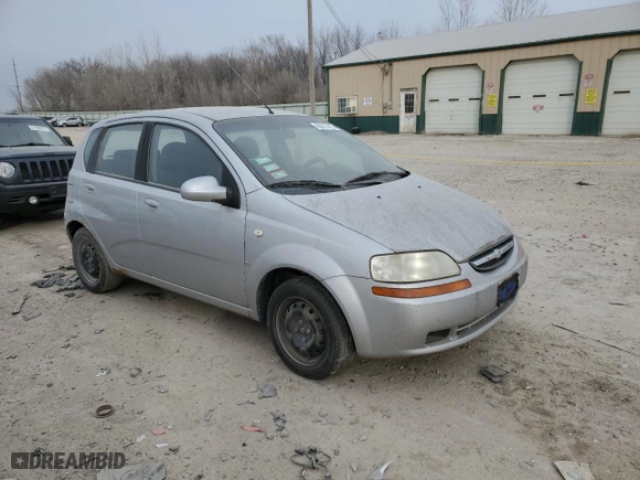 2008 Chevrolet Aveo LS with VIN KL1TD666X8B244391, listed as a Copart auction lot 42011415 with 92,547 mi miles and Clean Title. Bid and sale history available at carsss.com. Image 4.