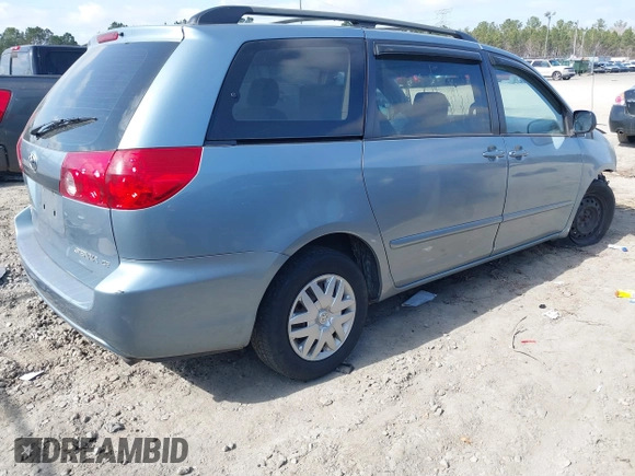 2006 Toyota Sienna CE with VIN 5TDZA23C26S584462, listed as a IAAI auction lot 41532297 with Not Provided miles and . Bid and sale history available at DreamBid. Image 4.