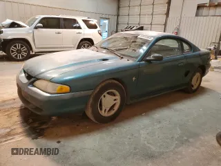 1996 Ford Mustang with VIN 1FALP4049TF152546, listed as a Copart auction lot 83665864 with 101,140 mi miles and Salvage Title. Bid and sale history available at carsss.com. Image 1.