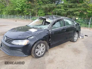 2017 Volkswagen Jetta S z VIN 3VW2B7AJ6HM345400, wystawiony jako IAAI lot #42297120 z przebiegiem 158 923 mil mil oraz . Historia ofert i sprzedaży dostępna na DreamBid. Obrazek 2.