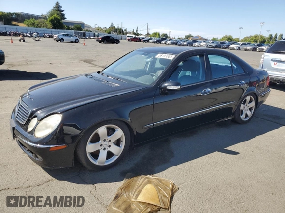 2006 Mercedes-Benz E 500 z VIN WDBUF70J76A888197, wystawiony jako Copart lot #58199365 z przebiegiem 174 100 mil mil oraz Czysty tytuł • Clean title. Historia ofert i sprzedaży dostępna na DreamBid. Obrazek 1.
