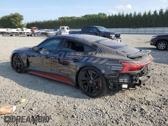 2023 Audi RS e-tron GT z VIN WAUAHBFW8P7901345, wystawiony jako Copart lot #71465134 z przebiegiem 17 345 mil mil oraz Szkoda całkowita • Salvage title. Historia ofert i sprzedaży dostępna na DreamBid. Obrazek 2.