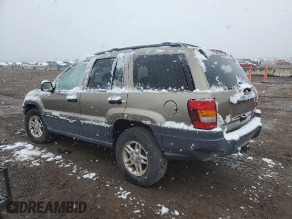 2004 Jeep Grand Cherokee Laredo with VIN 1J4GW48N94C408435, listed as a Copart auction lot 53101955 with Not provided miles and Clean title. Bid and sale history available at DreamBid. Image 2.