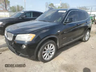 2011 BMW X3 28i with VIN 5UXWX5C50BL705875, listed as a Copart auction lot 54550395 with 133,975 mi miles and Clean Title. Bid and sale history available at DreamBid. Image 1.