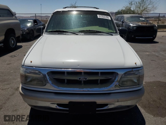1998 Ford Explorer XL with VIN 1FMZU34E8WZB07901, listed as a Copart auction lot 57253765 with 340,508 mi miles and Clean title. Bid and sale history available at DreamBid. Image 5.