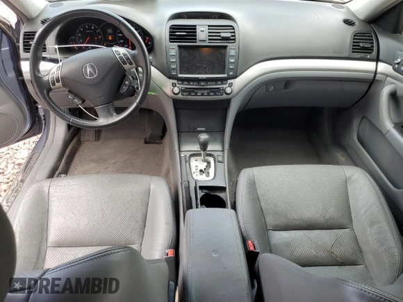 2008 Acura TSX Nav with VIN JH4CL96928C004817, listed as a Copart auction lot 51486135 with 167,430 mi miles and Salvage Title. Bid and sale history available at carsss.com. Image 8.